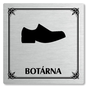 Botárna, 148x148mm, stříbrná, Nebraska